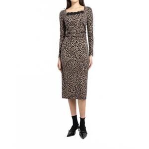 NEW NADYA TOTO lugano dress in cheetah print